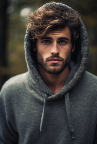 airbeagle_a_young_man_wearing_a_gray_sweater_with_a_hood_neck_o_ff5a27ae-2d2d-4c6c-ab4d-cc744222e797