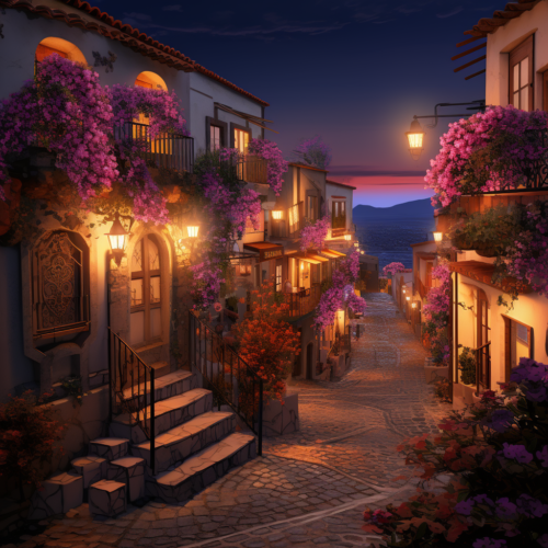 airbeagle_a_spanish_colonial_town_on_the_harbor_midnight_with_l_c1e7dc97-3c76-4565-b783-a7aed1591a90