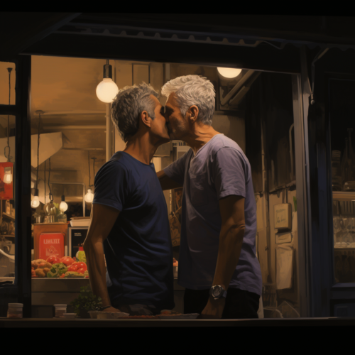 airbeagle_two_gay_60-year-old_men_kissing_at_a_sidewalk_cafe_in_05e55bbc-6efd-47ee-8008-bd0c164a0efe